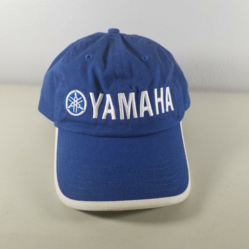 Outboards Men's Blue Strapback Hat - OS Adjustable